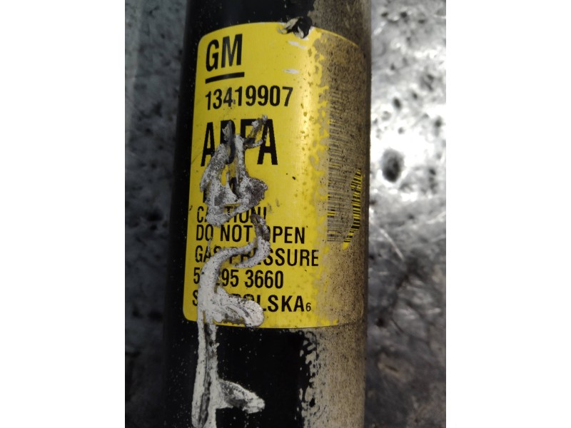 Recambio de amortiguador trasero izquierdo para opel zafira tourer excellence referencia OEM IAM 13419907  