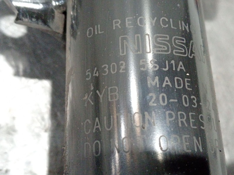 Recambio de amortiguador delantero derecho para nissan leaf (ze1) electric referencia OEM IAM 543025SJ1A  