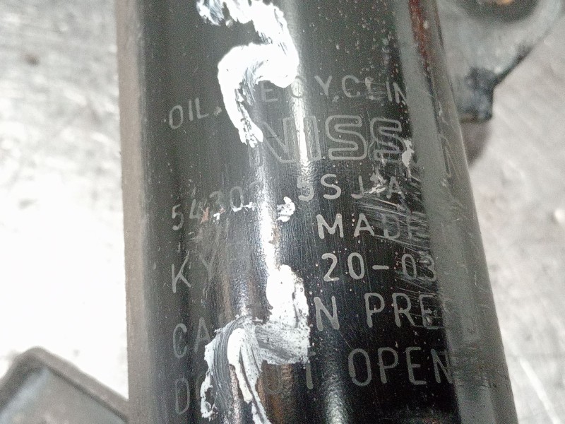 Recambio de amortiguador delantero izquierdo para nissan leaf (ze1) electric referencia OEM IAM 543035SJ1A  