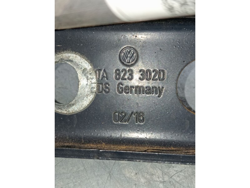 Recambio de bisagra capot para volkswagen touran (5t1) 1.6 tdi referencia OEM IAM 5TA823823D DERECHA CON AIRBAG 5TA823302D