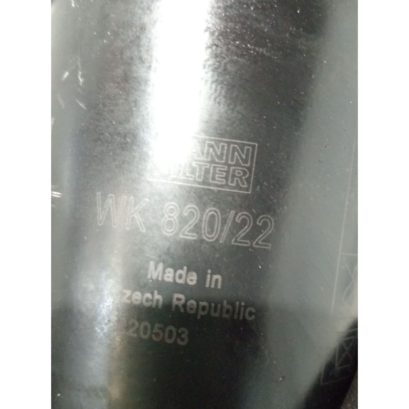 Recambio de filtro gasoil para mercedes-benz clase a (w176) a 180 cdi blueefficiency (176.012) referencia OEM IAM WK82022  