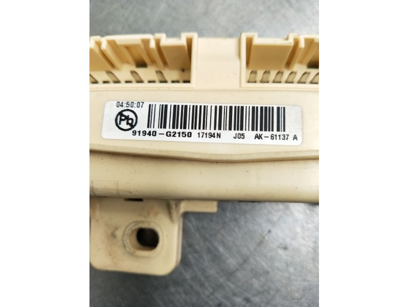 Recambio de caja reles / fusibles para hyundai ioniq (ae) 1.6 gdi hybrid referencia OEM IAM 91940G2150  