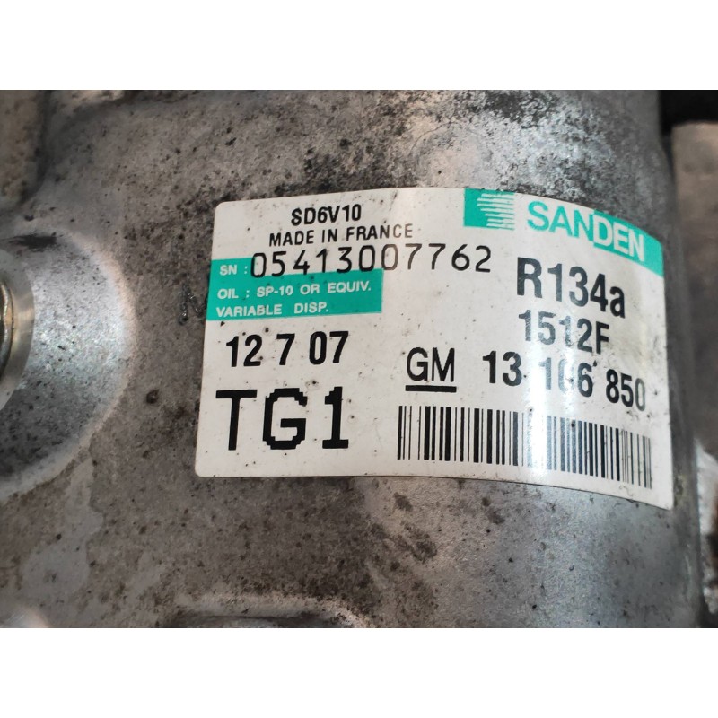 Recambio de compresor aire acondicionado para suzuki swift berlina (mz) gl (5-ptas.) referencia OEM IAM SD6V101512F 13106850 SAN