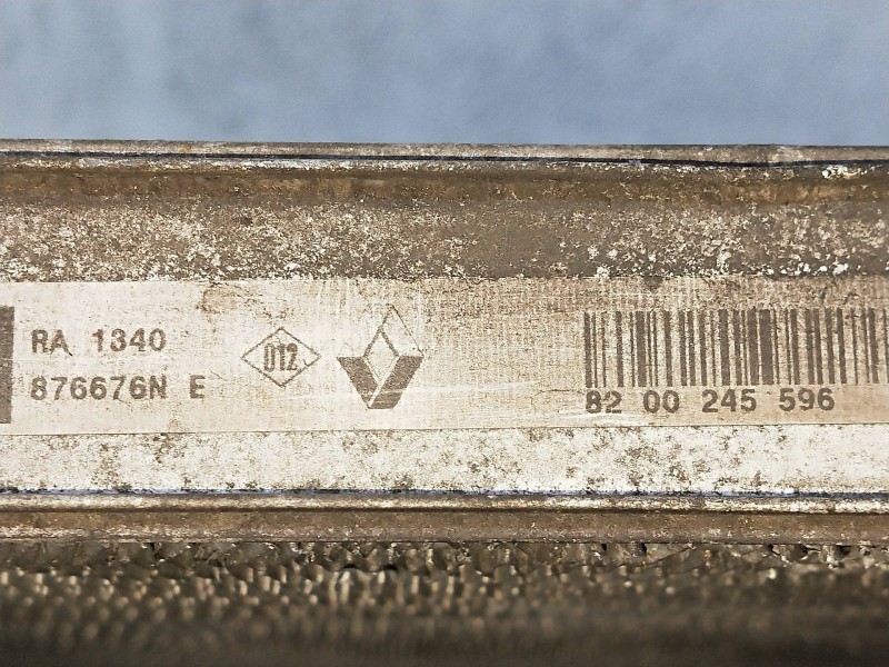 Recambio de radiador agua para renault clio iii 1.5 dci diesel referencia OEM IAM 8200245596 876676N 