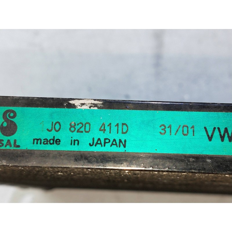Recambio de condensador / radiador aire acondicionado para audi tt (8n3/8n9) 1.8 20v turbo referencia OEM IAM 1J0820411D  