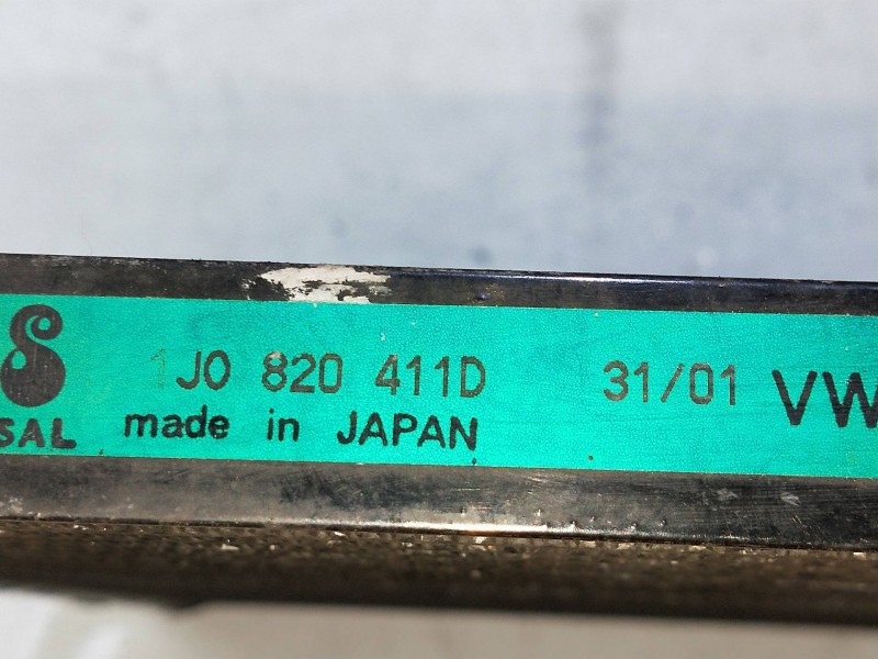 Recambio de condensador / radiador aire acondicionado para audi tt (8n3/8n9) 1.8 20v turbo referencia OEM IAM 1J0820411D  