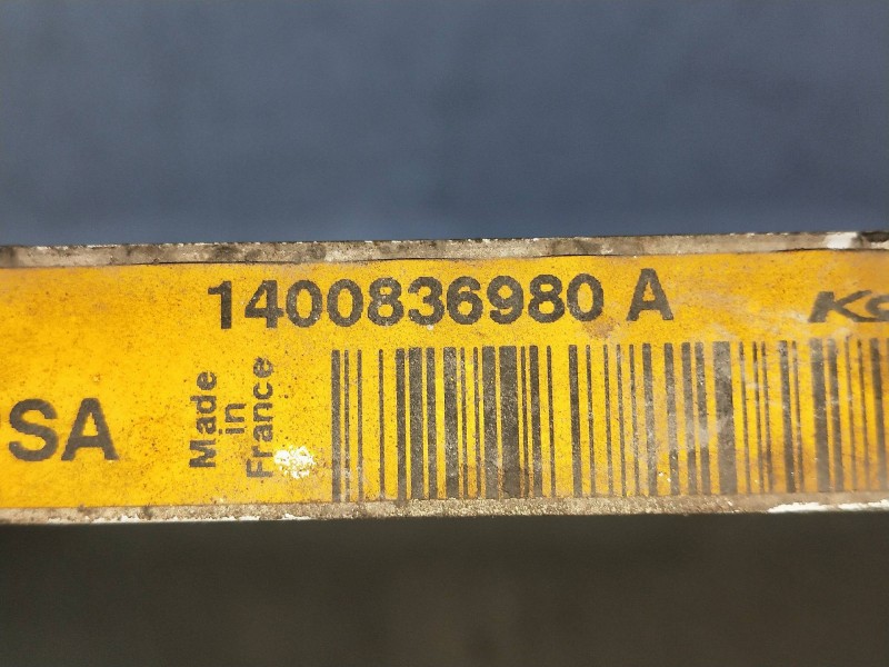 Recambio de condensador / radiador aire acondicionado para citroën jumpy hdi 90 27 l1h1 furg. referencia OEM IAM 1400836980A  