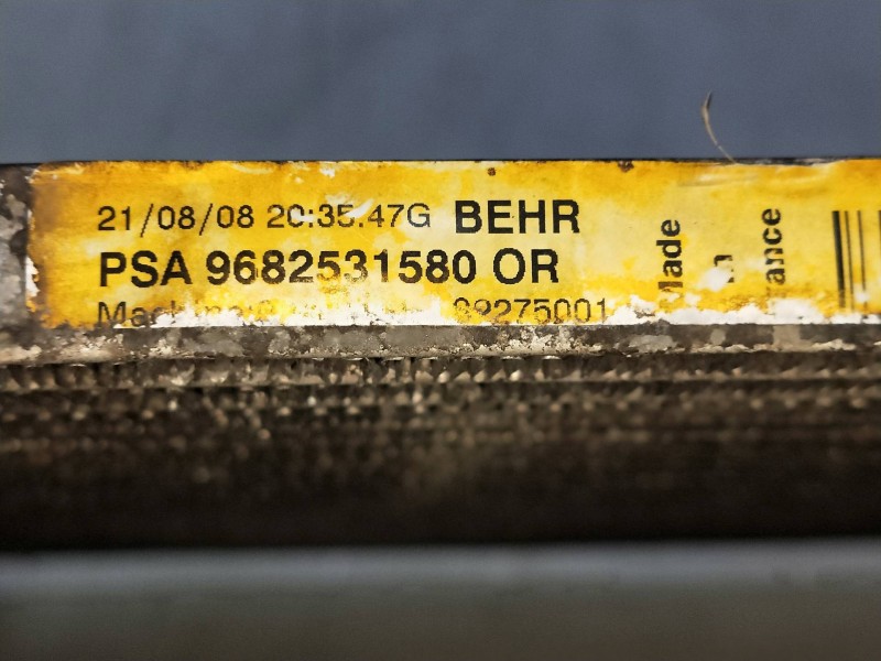 Recambio de condensador / radiador aire acondicionado para peugeot partner kasten confort l1 referencia OEM IAM 9682531580  