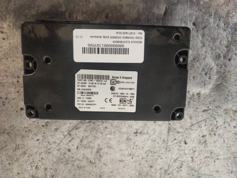 Recambio de modulo electronico para ford tourneo courier (c4a) ambiente referencia OEM IAM D1BT14D212LA  