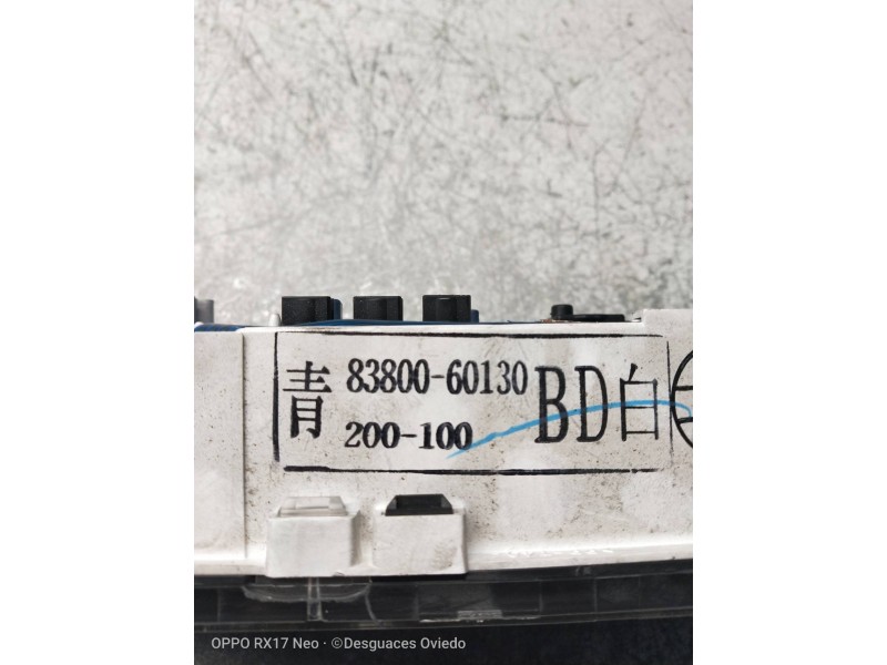 Recambio de cuadro instrumentos para toyota land cruiser (j9) 3.0 turbodiesel referencia OEM IAM 8380060130 BD 