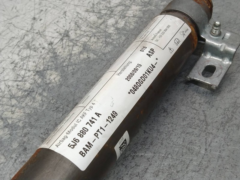 Recambio de airbag cortina delantero izquierdo para skoda fabia (5j2 ) style referencia OEM IAM 5J6880741A  