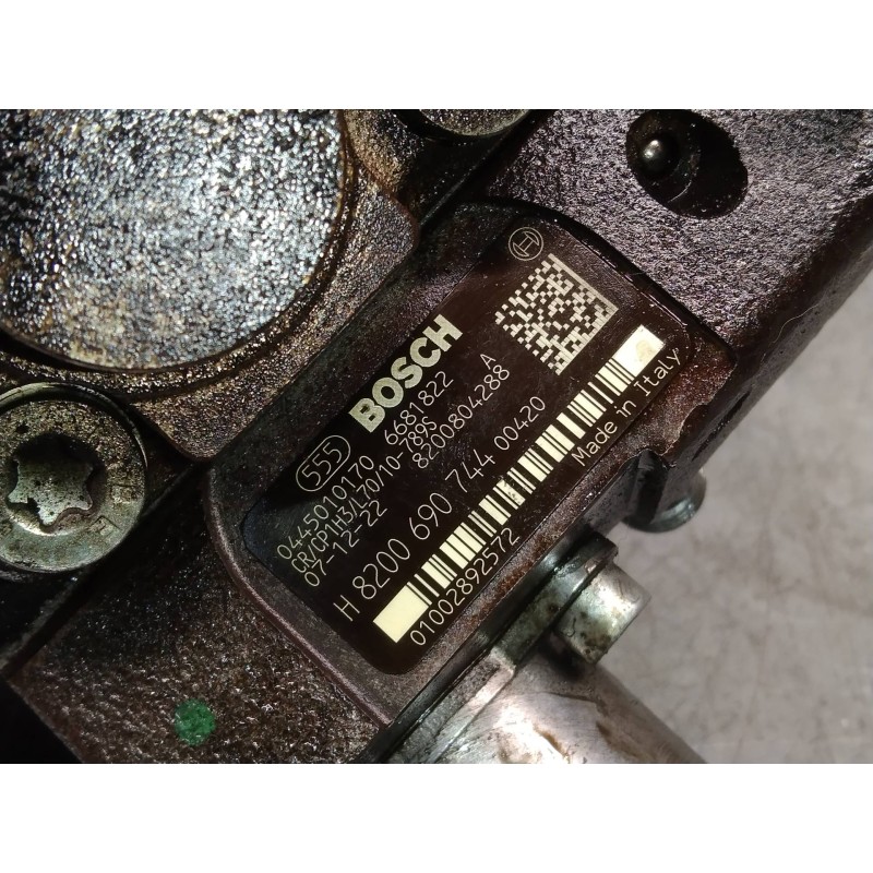 Recambio de bomba inyeccion para nissan qashqai (j10) 2.0 dci turbodiesel cat referencia OEM IAM 0445010170 8200804288 H82006907