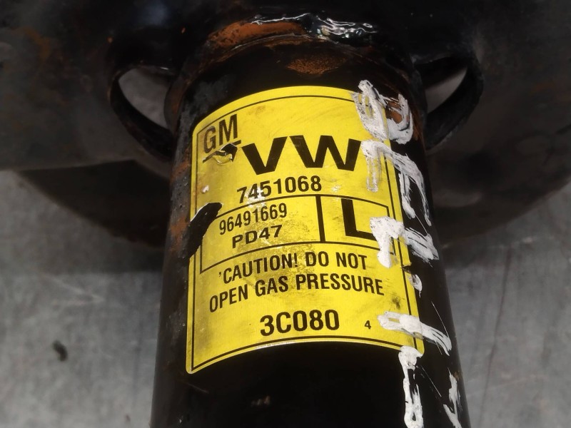 Recambio de amortiguador delantero izquierdo para chevrolet evanda cdx referencia OEM IAM 96491669 7451068 