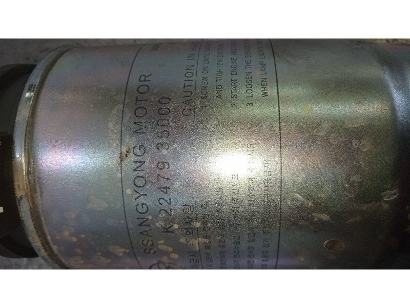 Recambio de filtro gasoil para ssangyong tivoli 1.6 turbodiesel cat referencia OEM IAM K2247935000  