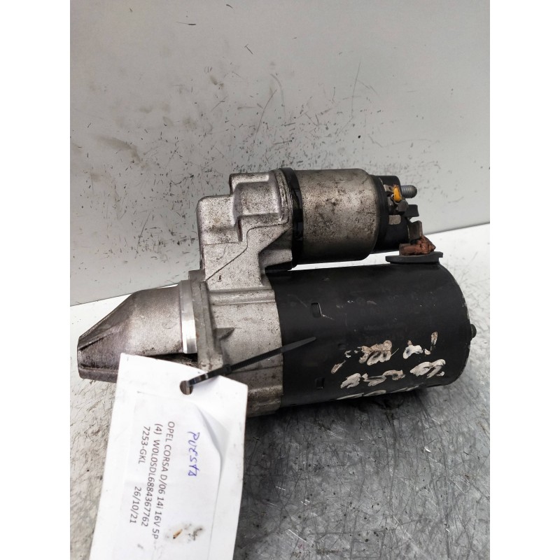 Recambio de motor arranque para opel corsa d cosmo referencia OEM IAM 0001107408 BOSCH 14I 16V