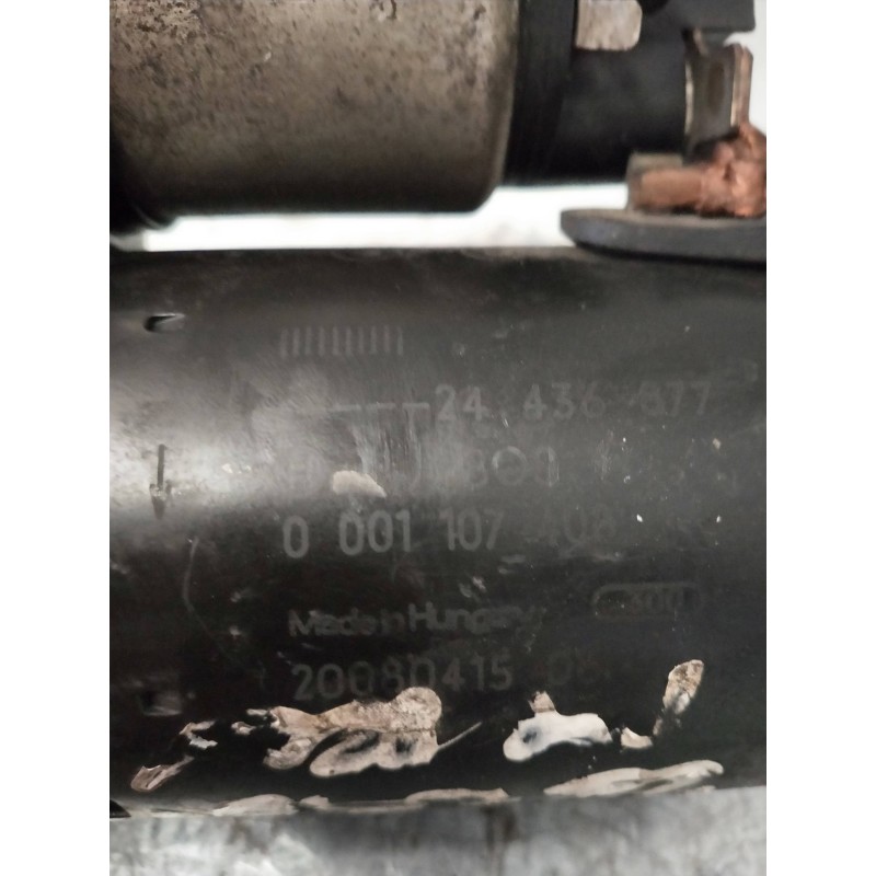 Recambio de motor arranque para opel corsa d cosmo referencia OEM IAM 0001107408 BOSCH 14I 16V