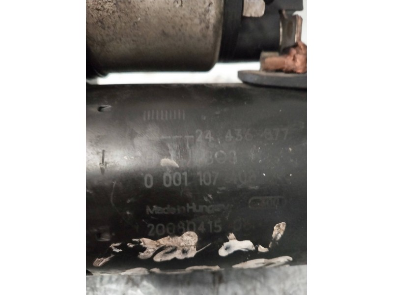 Recambio de motor arranque para opel corsa d cosmo referencia OEM IAM 0001107408 BOSCH 14I 16V