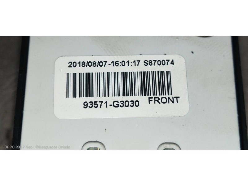 Recambio de mando elevalunas delantero izquierdo para hyundai i30 (pd) essence referencia OEM IAM 93571G3030  