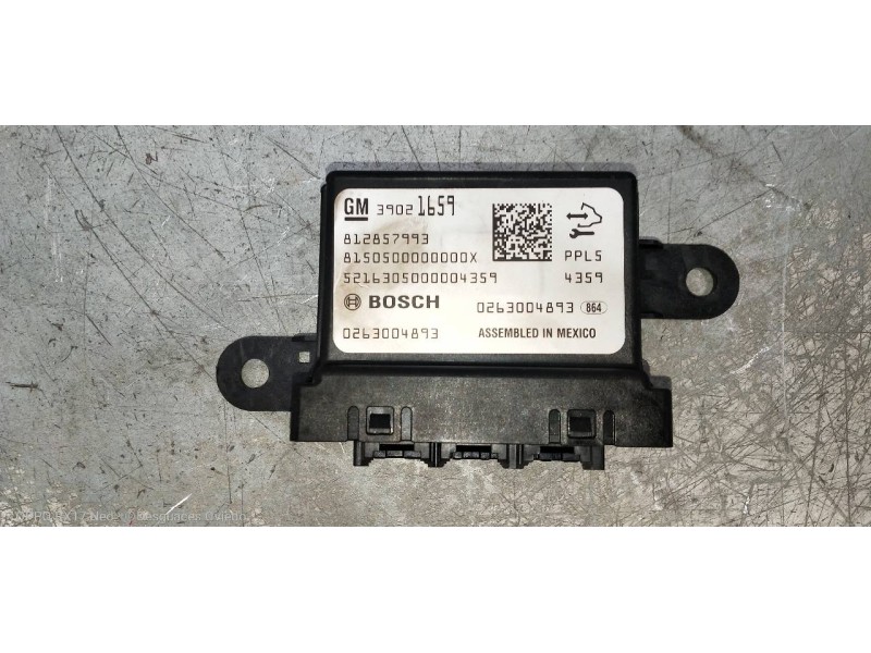 Recambio de modulo electronico para opel zafira (c) 1.6 16v cdti dpf referencia OEM IAM 0263004893 39021659 