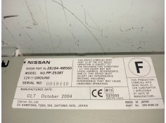 Recambio de sistema audio / radio cd para nissan pick-up (d22) 2.5 16v turbodiesel cat referencia OEM IAM 281844M560 PP2538T  2
