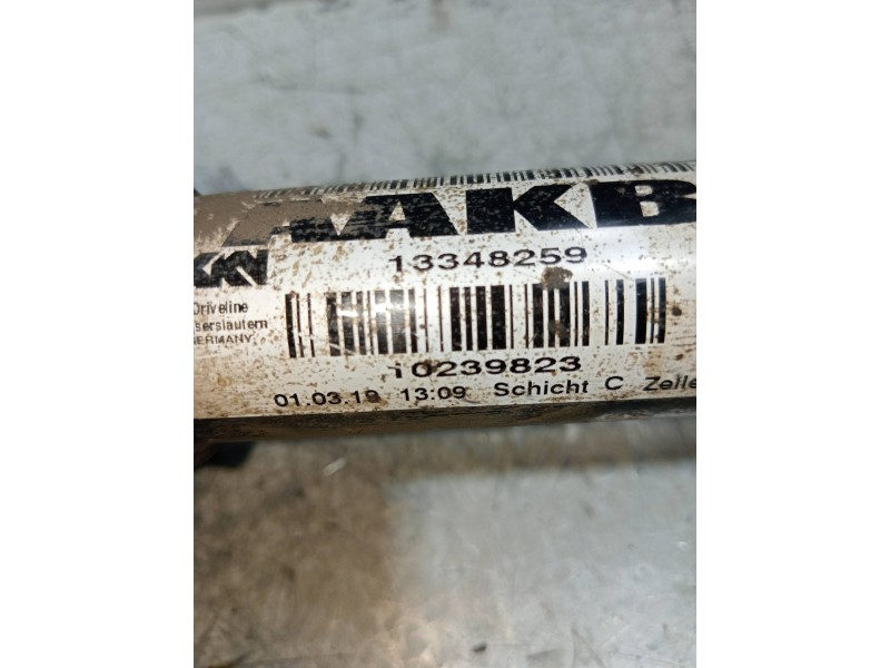 Recambio de transmision delantera izquierda para opel zafira (c) excellence start/stop referencia OEM IAM 13348259  