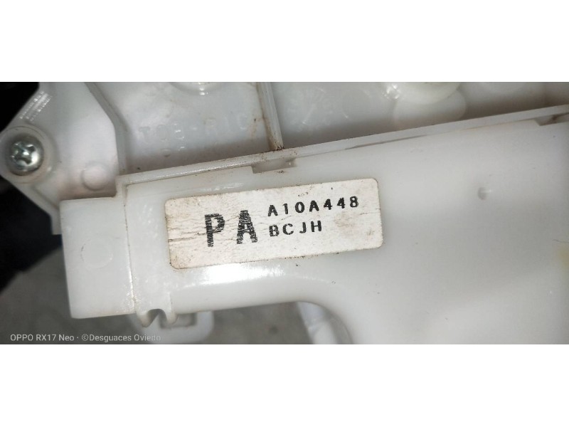 Recambio de motor cierre centralizado trasero derecho para mazda 3 berlina (bp) evolution referencia OEM IAM   4P