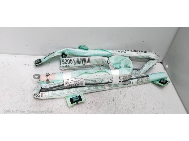 Recambio de airbag cortina delantero izquierdo para mercedes-benz clase c (w205) familiar c 220 t cdi bluetec (205.204) referenc