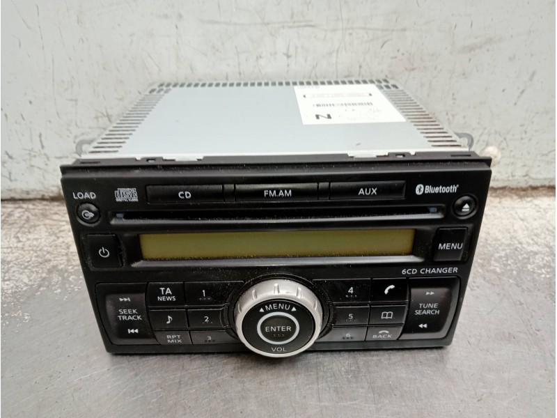 Recambio de sistema audio / radio cd para nissan qashqai (j10) acenta referencia OEM IAM 28184JD45A  