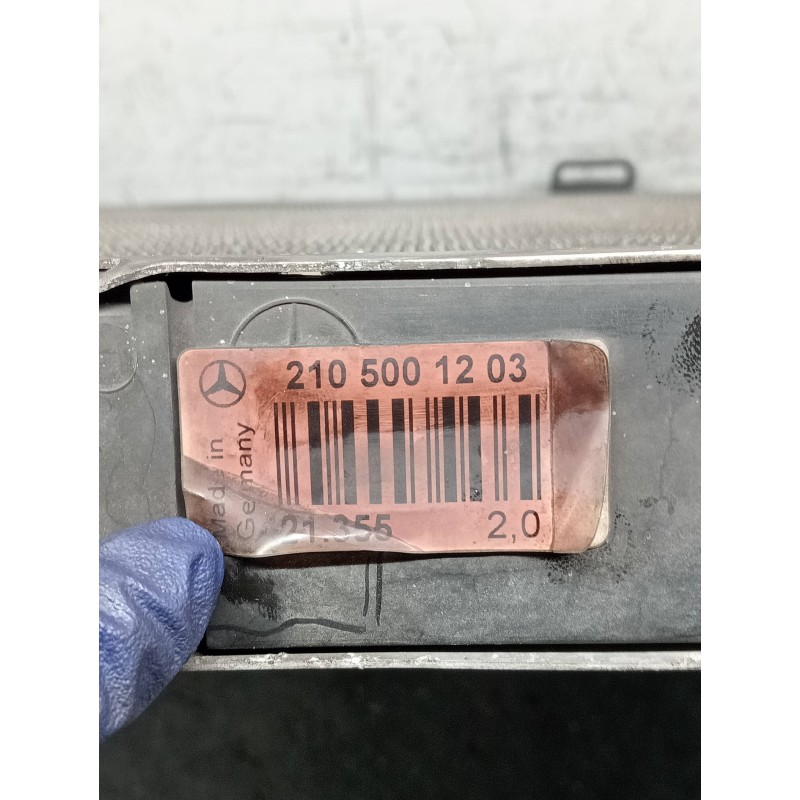 Recambio de radiador agua para mercedes-benz clase e (w210) berlina diesel 300 diesel (210.020) referencia OEM IAM 2105001203  