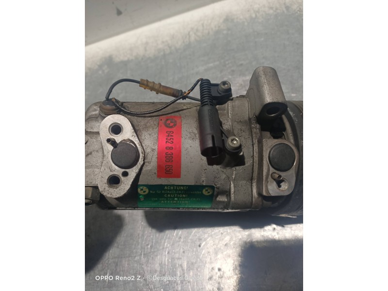 Recambio de compresor aire acondicionado para bmw serie 3 berlina (e46) 320d referencia OEM IAM 64528386650  