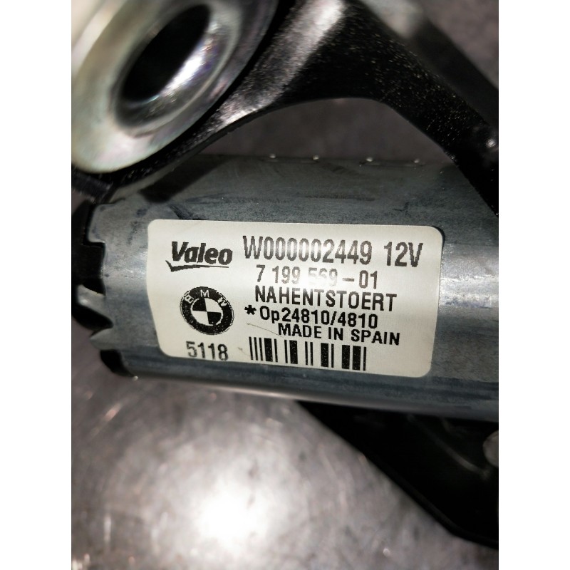 Recambio de motor limpia trasero para bmw serie 1 berlina (e81/e87) 118d referencia OEM IAM 719956901 W000002449 