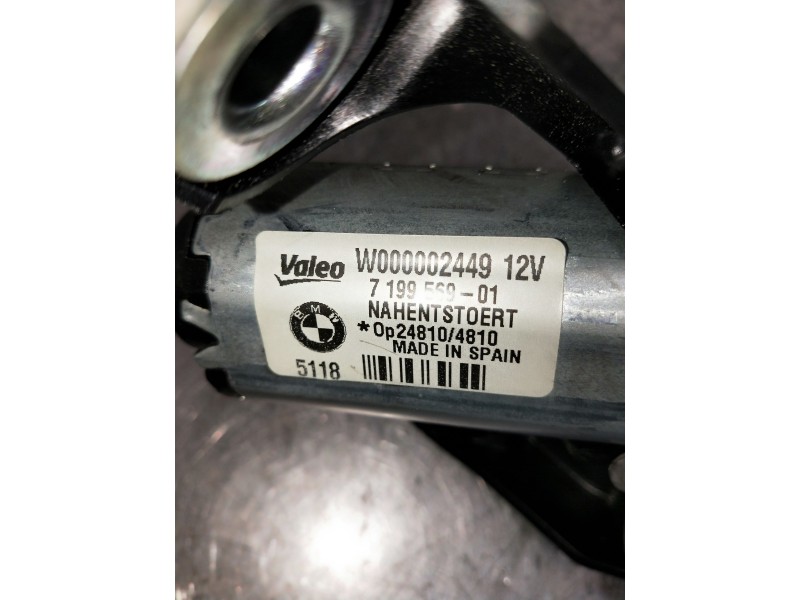 Recambio de motor limpia trasero para bmw serie 1 berlina (e81/e87) 118d referencia OEM IAM 719956901 W000002449 