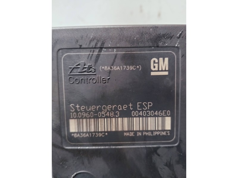 Recambio de abs para opel astra gtc referencia OEM IAM 10096005483 13213610 10020602064 Recambio de abs para opel astra gtc referencia OEM IAM 10096005483 13213610 10020602064