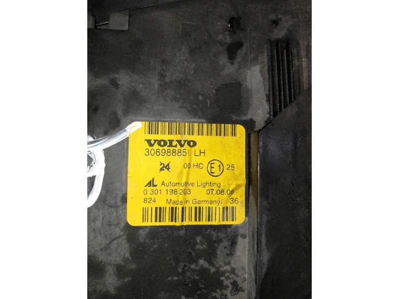 Recambio de faro izquierdo para volvo v50 familiar referencia OEM IAM 30698885 0301198203 