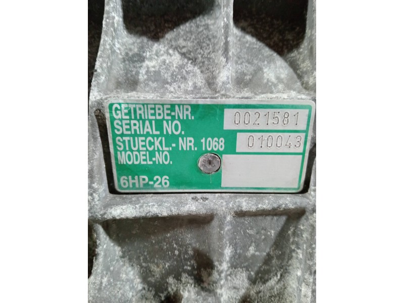 Recambio de caja cambios para jaguar xj referencia OEM IAM 6HP26 3W837000AG 010043 0021581 1068010043 1068010043 AUTOMATICO