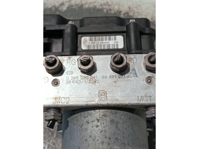 Recambio de abs para peugeot 308 referencia OEM IAM 0265800838 0265232348 9660107180