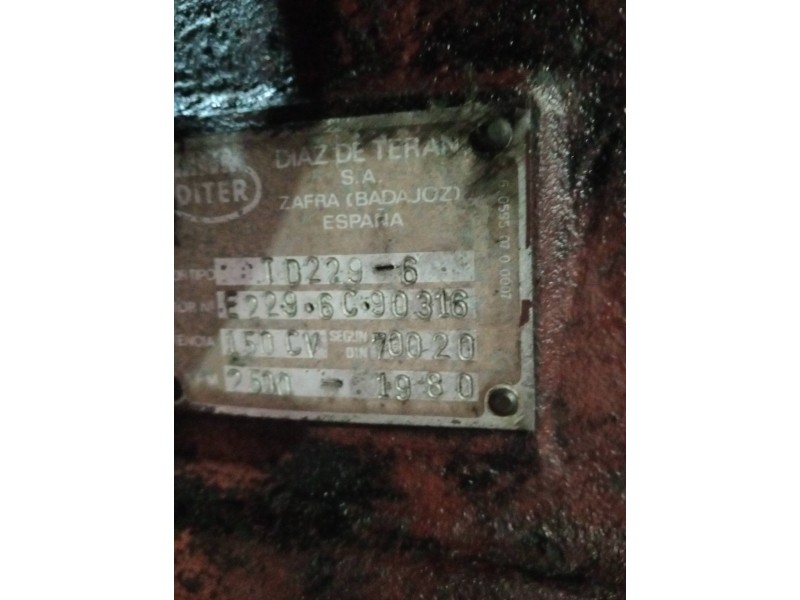 Recambio de motor completo para uro 150 turbo referencia OEM IAM TD2296 E229 6C90316 70020 150CV