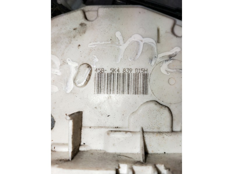 Recambio de motor cierre centralizado trasero izquierdo para volkswagen golf vi (5k1) referencia OEM IAM 5K4839015H  