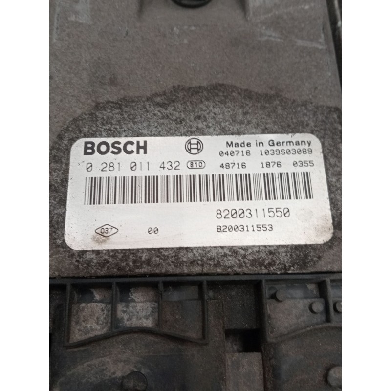 Recambio de centralita motor uce para opel movano a furgoneta (x70) 2.5 dti (fd) referencia OEM IAM 0281011432 8200311550 