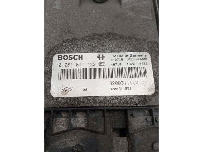 Recambio de centralita motor uce para opel movano a furgoneta (x70) 2.5 dti (fd) referencia OEM IAM 0281011432 8200311550 
