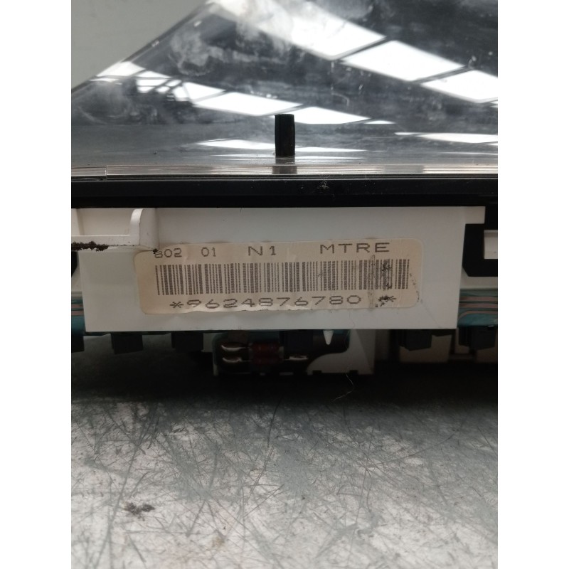 Recambio de cuadro instrumentos para citroën saxo (s0, s1) 1.1 x, sx referencia OEM IAM 9624876780  
