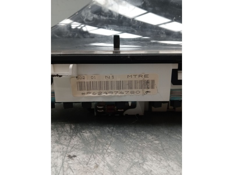 Recambio de cuadro instrumentos para citroën saxo (s0, s1) 1.1 x, sx referencia OEM IAM 9624876780  