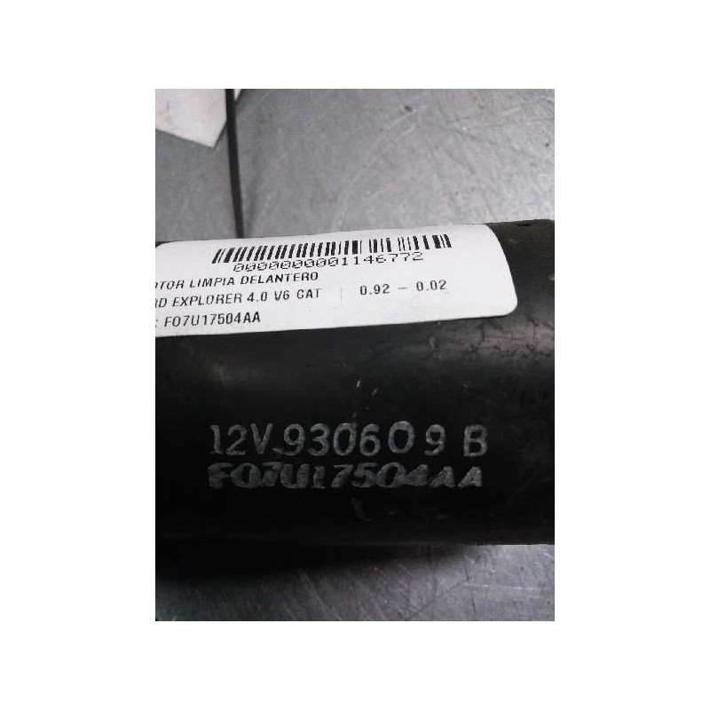 Recambio de motor limpia delantero para ford explorer 4.0 v6 cat referencia OEM IAM FO7U17504AA 930609B 