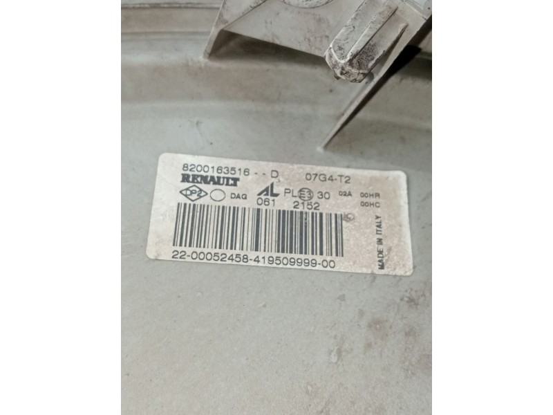 Recambio de faro izquierdo para opel movano a furgoneta (x70) 2.5 dti (fd) referencia OEM IAM 8200163516  