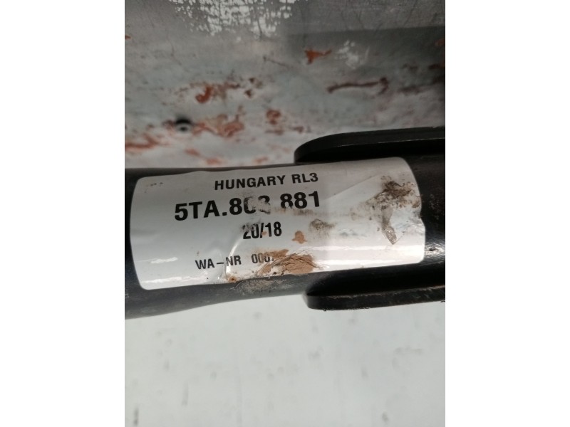 Recambio de refuerzo paragolpes trasero para volkswagen touran (5t1) 1.6 tdi referencia OEM IAM 5TA803881  