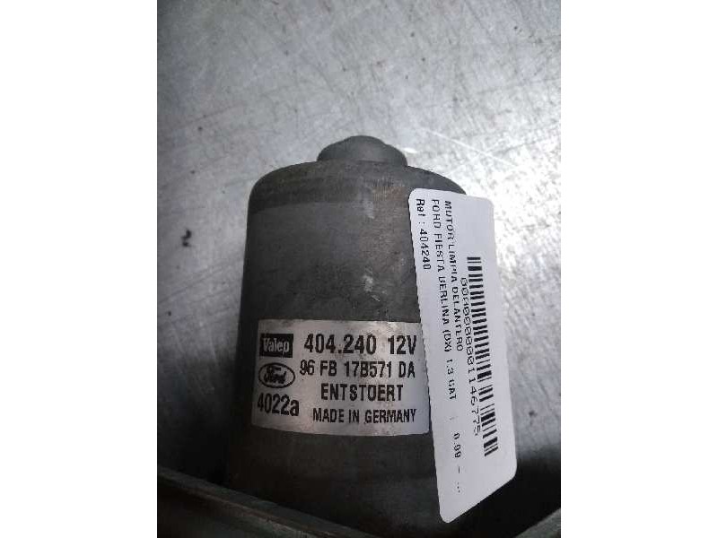 Recambio de motor limpia delantero para ford fiesta berlina (dx) 1.3 cat referencia OEM IAM 404240 96FB17B571DA 96FG17504AB