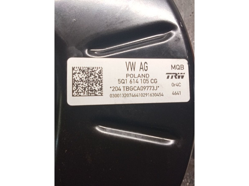 Recambio de servofreno para volkswagen touran (5t1) 1.6 tdi referencia OEM IAM 5Q1614105CG  