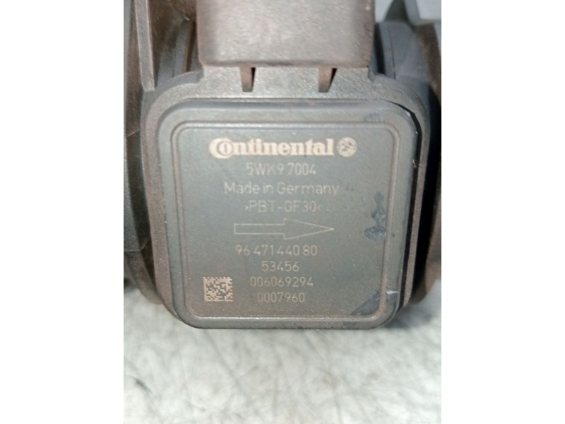 Recambio de caudalimetro para peugeot bipper (aa_) 1.4 hdi referencia OEM IAM 5WK97004 9647144080 