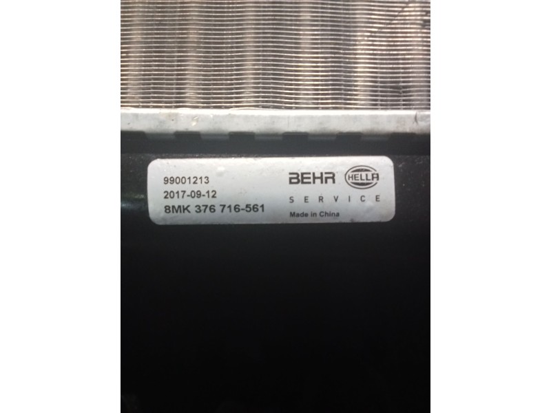 Recambio de radiador agua para peugeot 406 (8b) 1.9 td referencia OEM IAM 99001213  