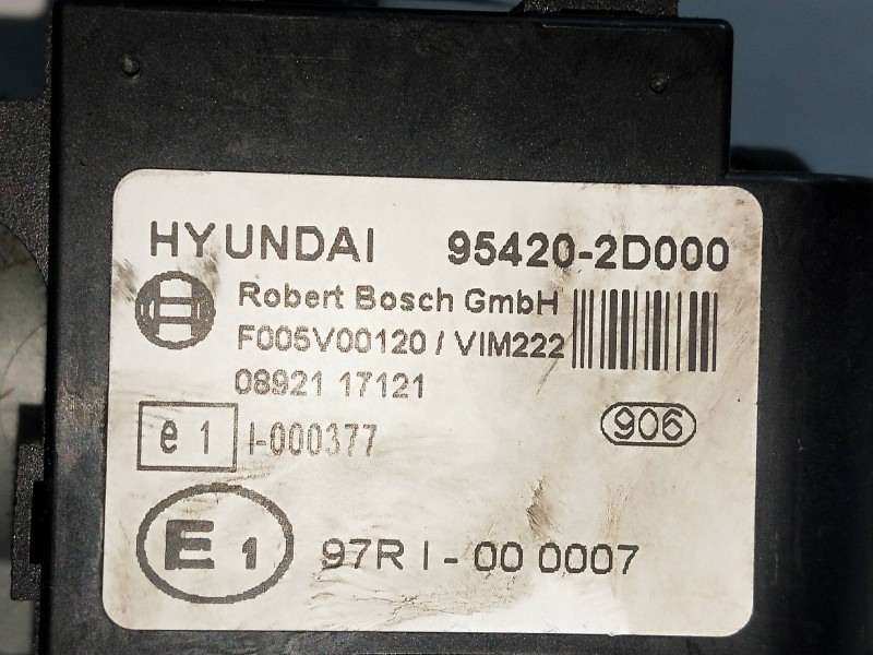 Recambio de conmutador de arranque para hyundai elantra (xd) 1.6 16v cat referencia OEM IAM 954202D000  